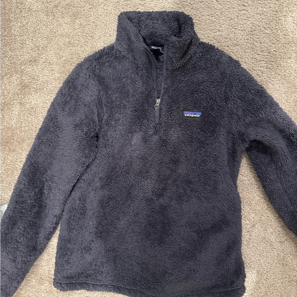 Patagonia blue/Gray Fleece Pullover